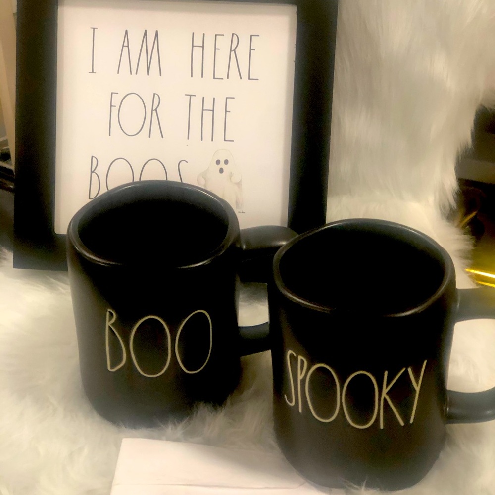 2 Halloween Rae Dunn mugs